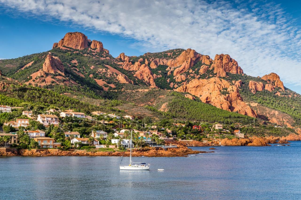 Agay Cap Esterel Village Allee Fleurs - F2 Clim Vue Golf Et Mer - Grande Terrasse Plein Sud Saint-Raphael  Luaran gambar