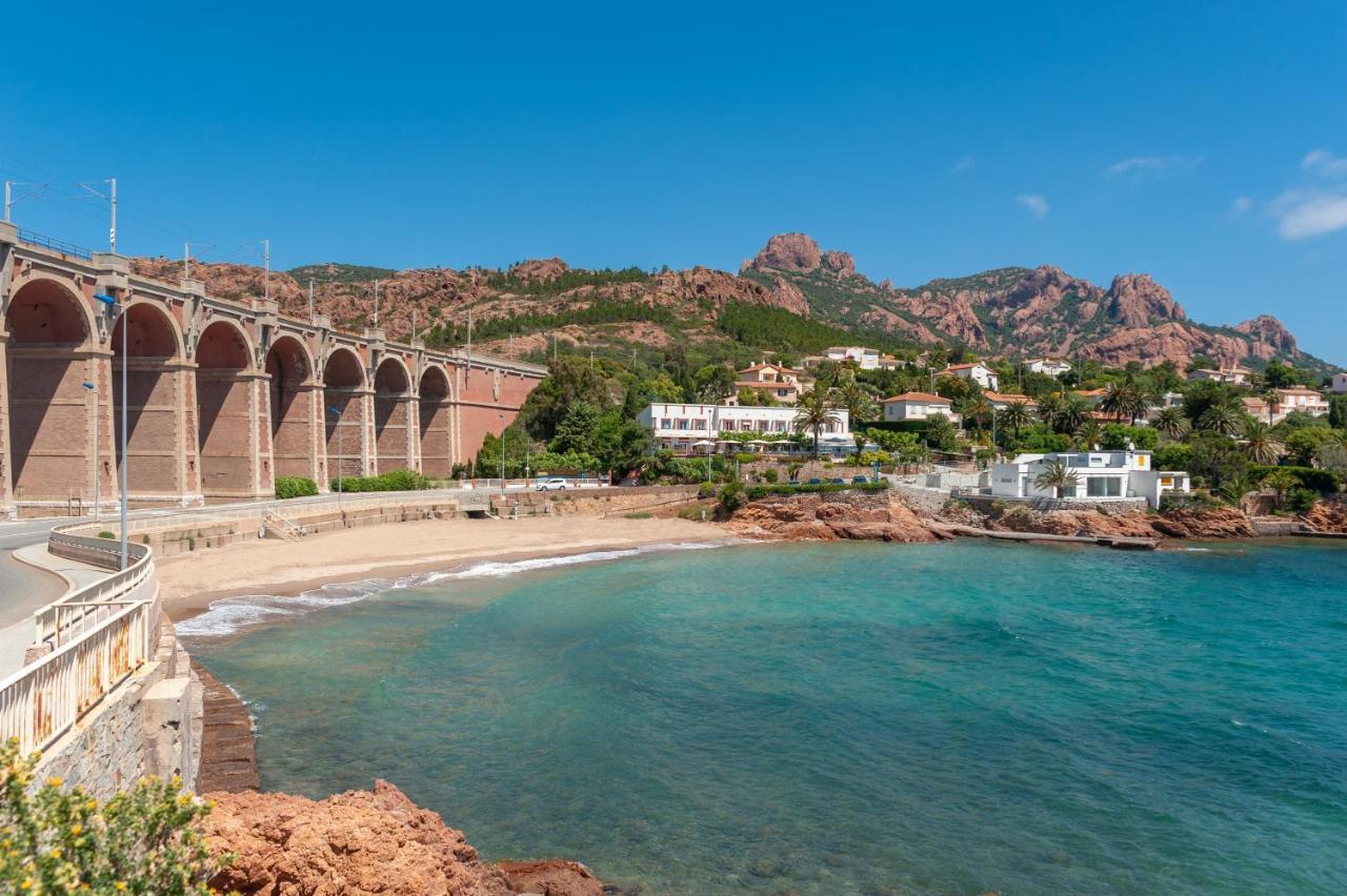 Agay Cap Esterel Village Allee Fleurs - F2 Clim Vue Golf Et Mer - Grande Terrasse Plein Sud Saint-Raphael  Luaran gambar